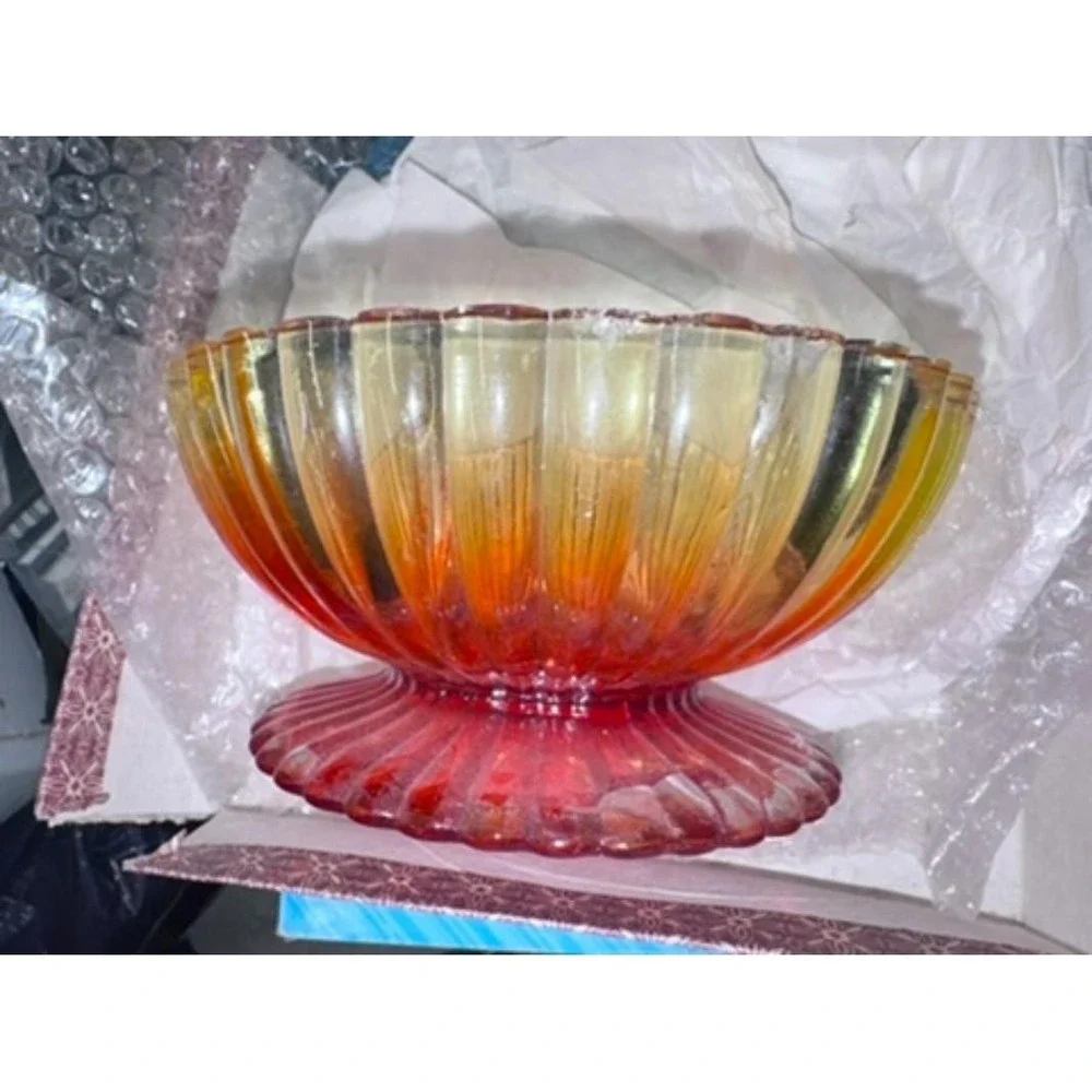 Unmarked vintage amberina